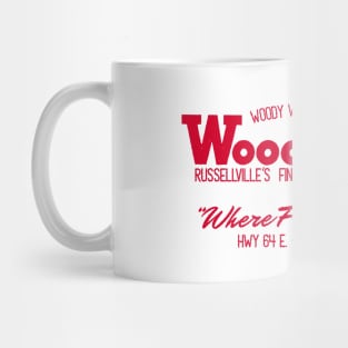 Woody's Motel Mug